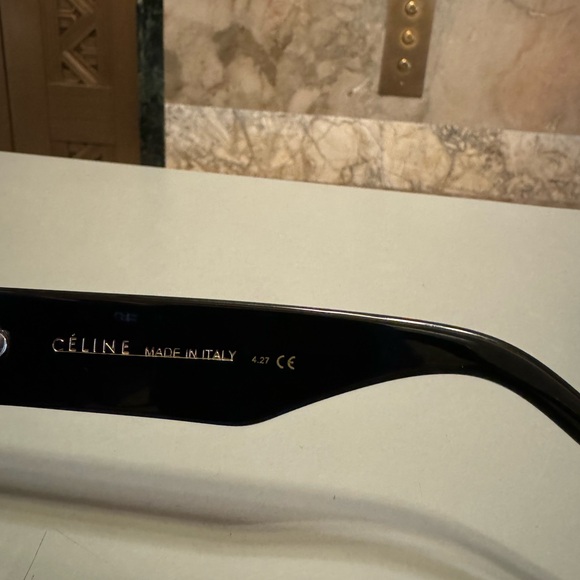 Celine CL400 30F Oversize Square Sunglasses - Picture 7 of 8